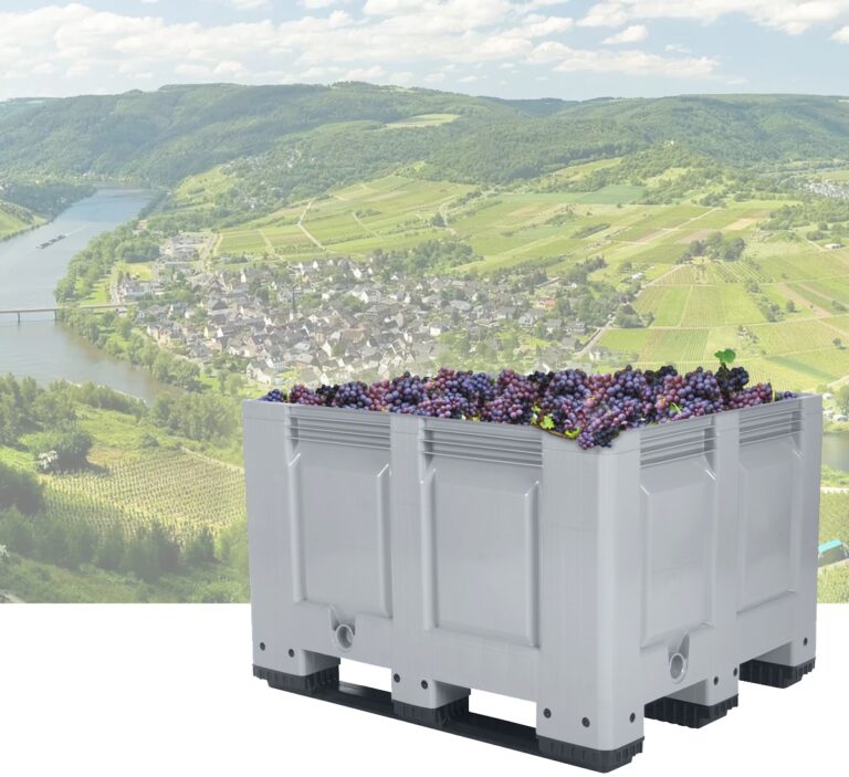 Traubenboxen für die Weinlese Transoplast